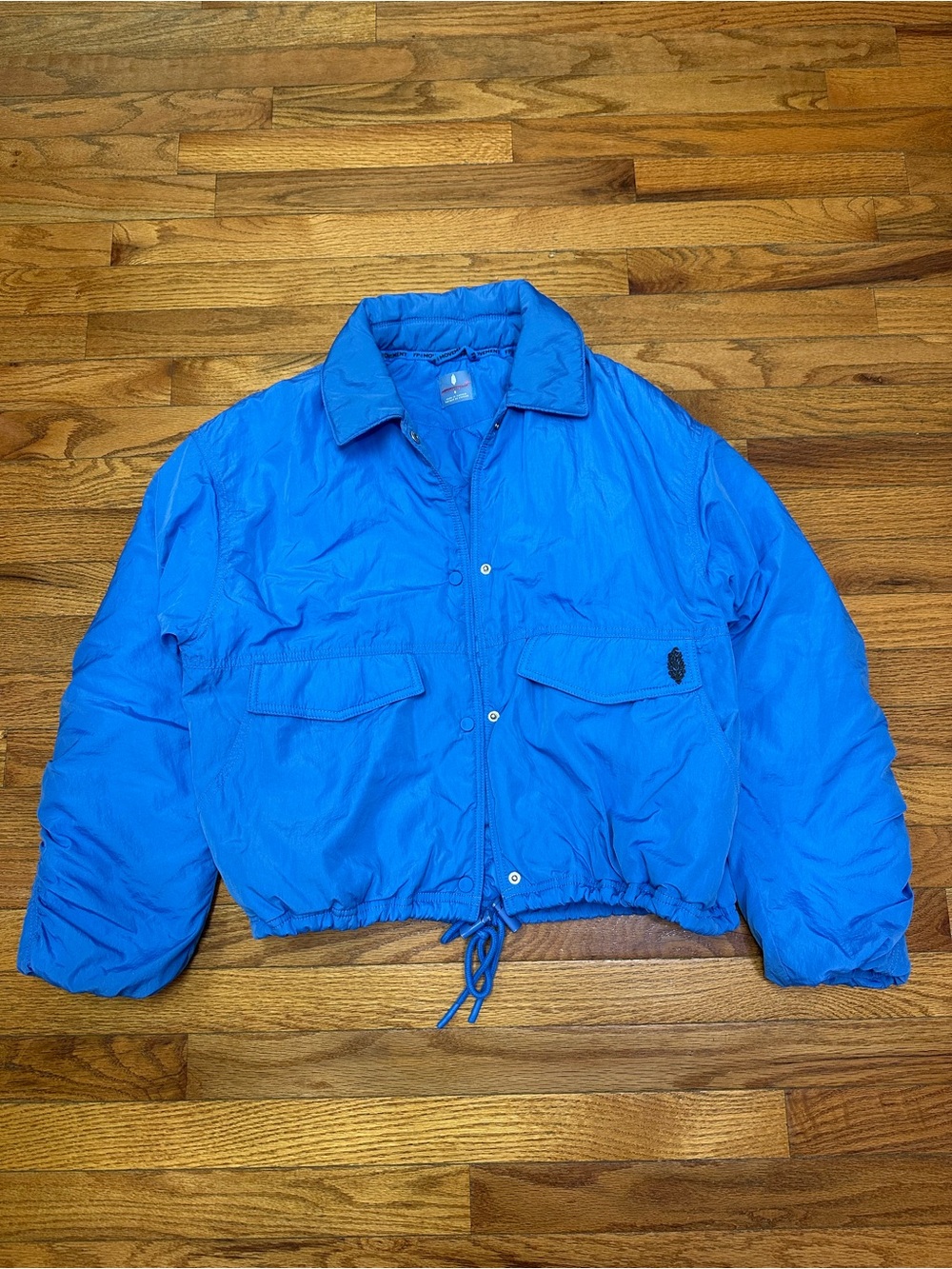 FP Movement Off The Bleachers Coaches Jacket - Blue - Picture 3 of 5